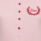 Christian Dior 2004 Pink Polo Dior Logo Dress