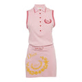 Christian Dior 2004 Pink Polo Dior Logo Dress