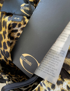 Roberto Cavalli Leopard Print Corset Cocktail Bodycon Dress