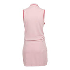 Christian Dior 2004 Pink Polo Dior Logo Dress