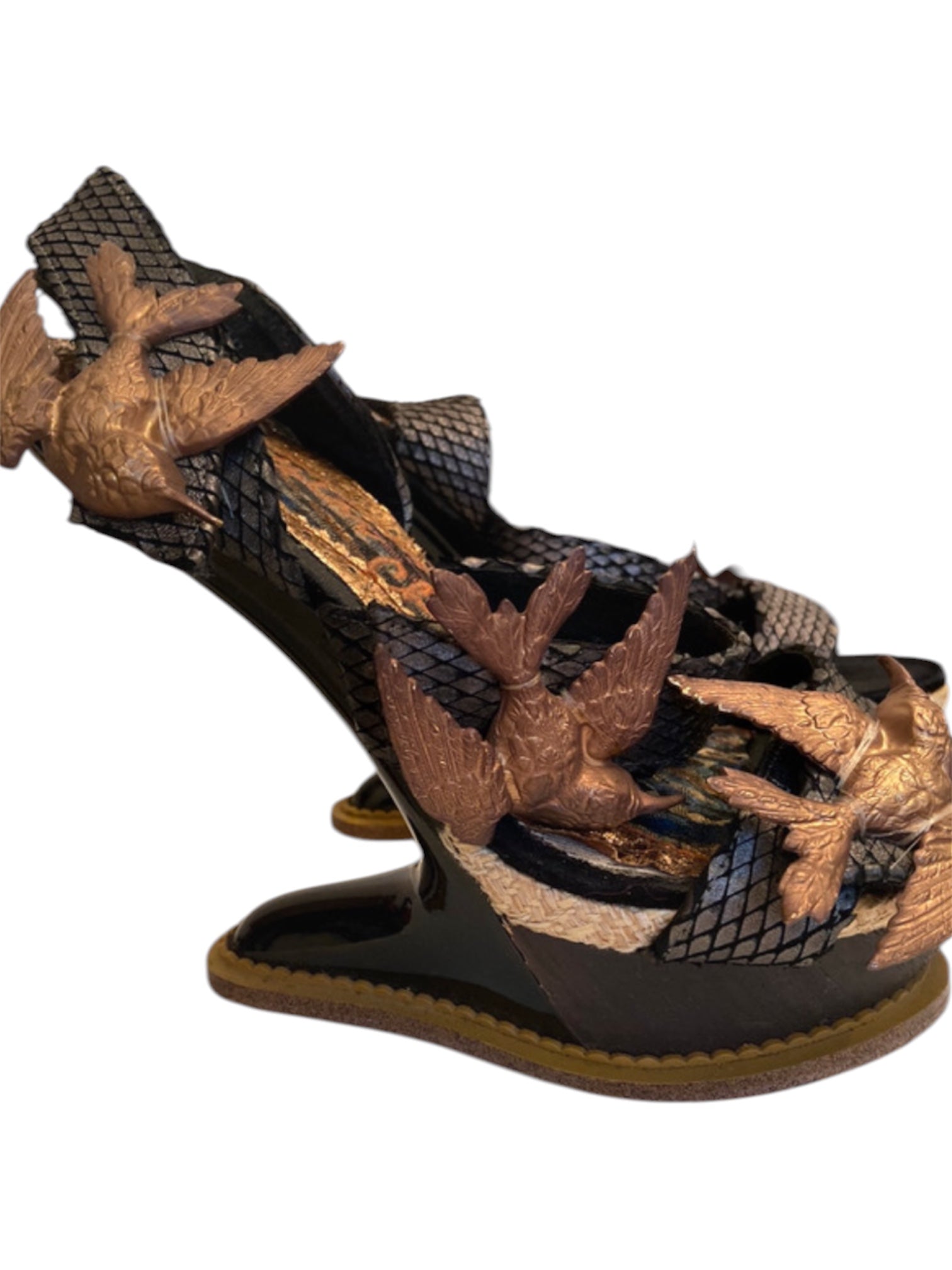 Irregular Choice 2014 "Love Dove" Wedges