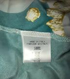 Roberto Cavalli Spring 2001 Liz Taylor Blue Eye Print Silk Dress