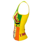 Versace S/S 2004 Runway Neon Pop-Art Warhol Tank Top With Donatella Print
