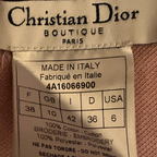 Christian Dior 2004 Pink Polo Dior Logo Dress