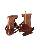 Emilio Pucci Runway Spring 2011 Gladiator T Strap Brown Sandals